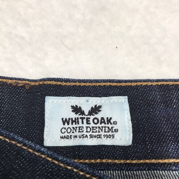 LUCKY Selvedge Jean Women 12/31 (32x32) Sofia Skinny Dark Wash Cone Denim USA - Picture 13 of 16